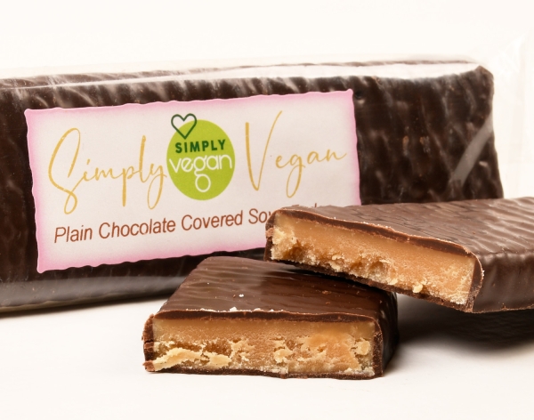 Plain Chocolate Covered Soya Fudge 50g; vegan