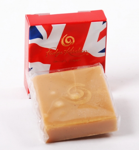 FK Fudge Bite, Union Jack, Traditional Vanilla Fudge, 75x45g